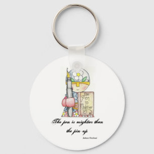 Chaveiro de Nerd do Word