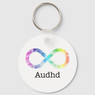 Chaveiro de neurodiversidade Audhd (adhd e autista