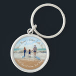 Chaveiro de Nome de Texto de Foto Personalizado co<br><div class="desc">Foto personalizada e texto / nome - Design único - Família personalizada/amigos ou presente pessoal - Adicione sua foto e texto - nome ou remova - Redimensionar e mover ou remover / adicionar elementos / texto com ferramenta de personalização - Escolha sua fonte de texto / tamanho / cor! Boa...</div>