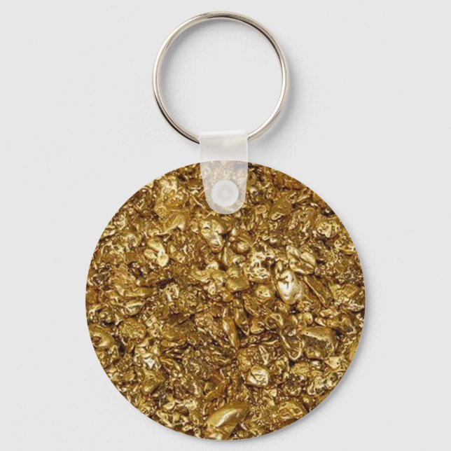 Chaveiro de Nuggets Dourados (Frente)