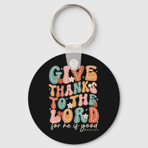 Chaveiro Dê Obrigados Ao Senhor, Bíblia De Ação De Graças V