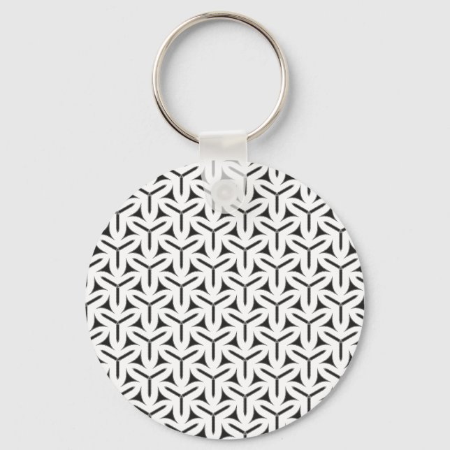Chaveiro de padrão de lâminas góticas (Frente)