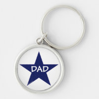 Chaveiro de Pai estrela