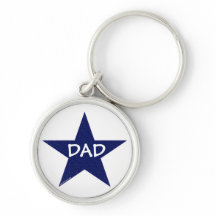 Chaveiro de Pai estrela