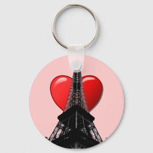 Chaveiro de Paris do amor