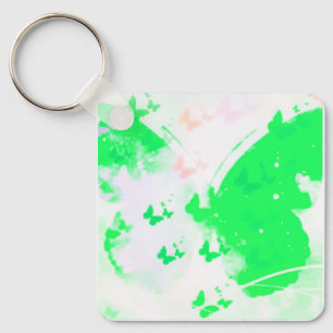 Chaveiro de Páscoa de borboletas