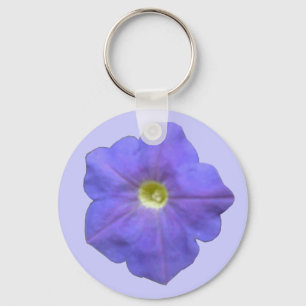 Chaveiro de Petunia Azul