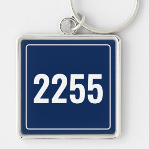 Chaveiro de Placa de Número de Veículo Personaliza