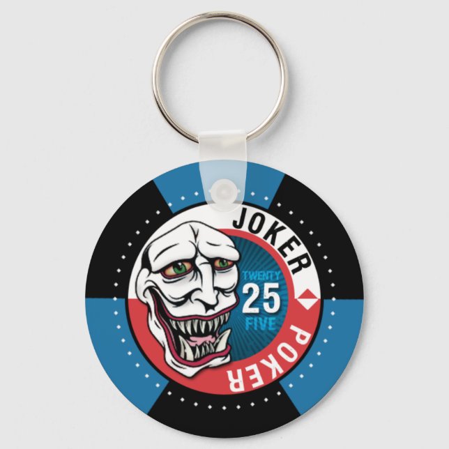 Chaveiro de Poker de Joker (Frente)