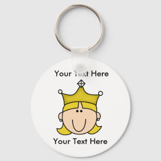 Chaveiro de princesa loira personalizada