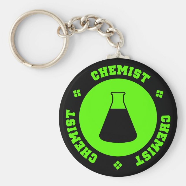 Chaveiro de química (Frente)