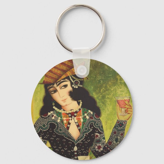 Chaveiro de Rapariga Personalizada - Bonita e Pers (Frente)