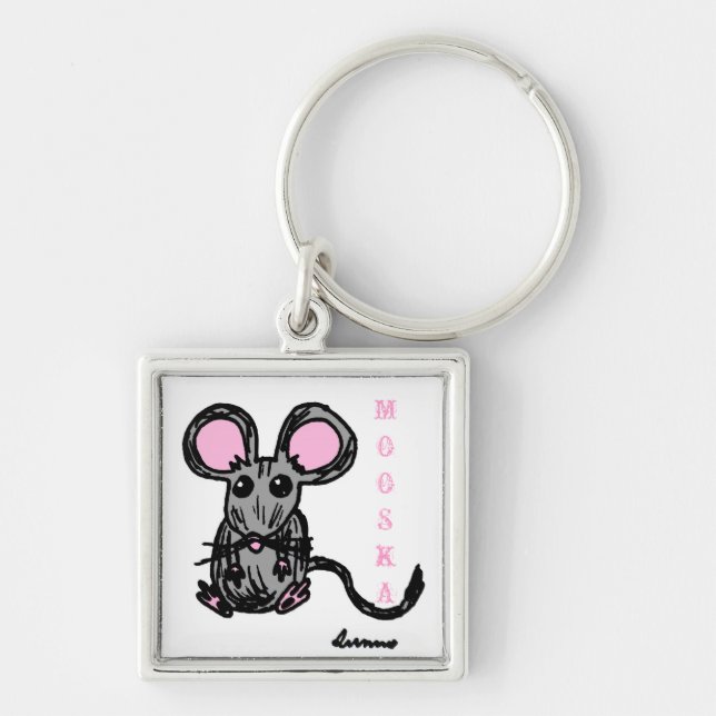 Chaveiro de rato de Mooska (Frente)