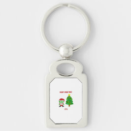 Chaveiro de Retângulo de Queijo Franken de Natal