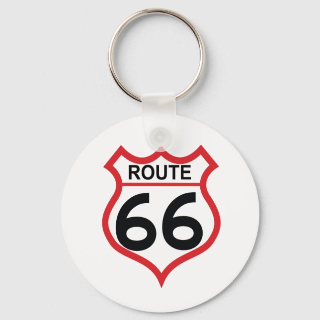 Chaveiro de rota 66 (Frente)