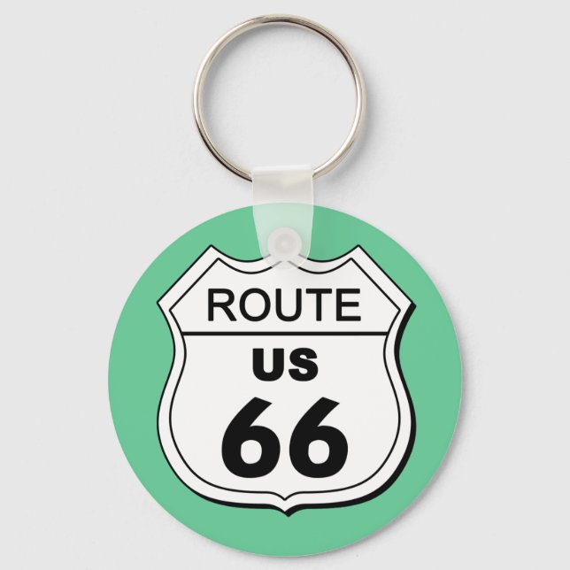 Chaveiro de rota 66 (Frente)