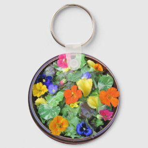 Chaveiro de Salada de Flor
