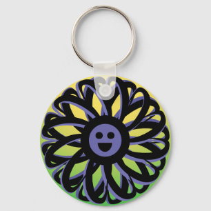 Chaveiro de Sally Flower sorridente - 369