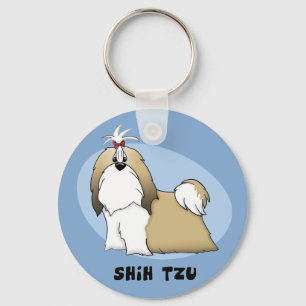 Chaveiro de Shih Tzu