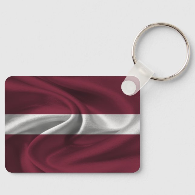 Chaveiro de Sinalizador da Letónia (Frente)