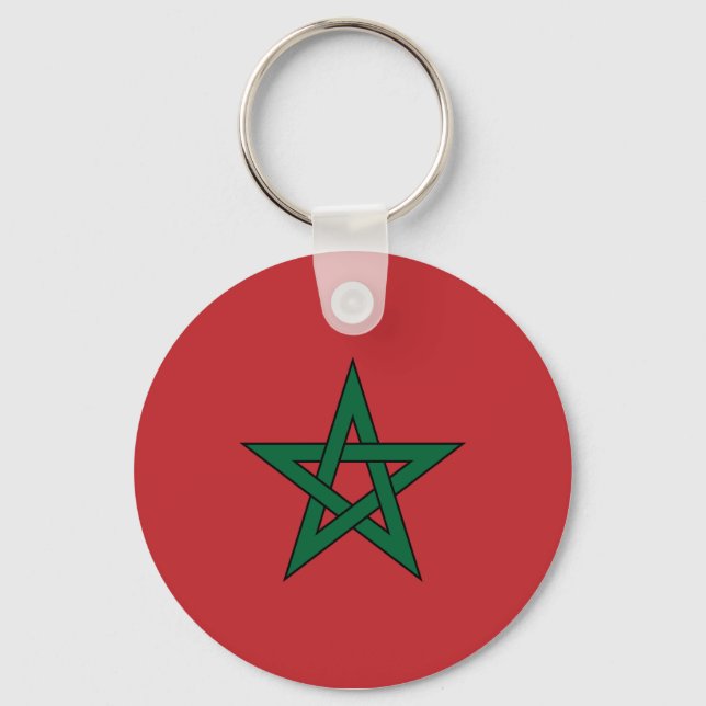 Chaveiro de Sinalizador de Marrocos (Frente)