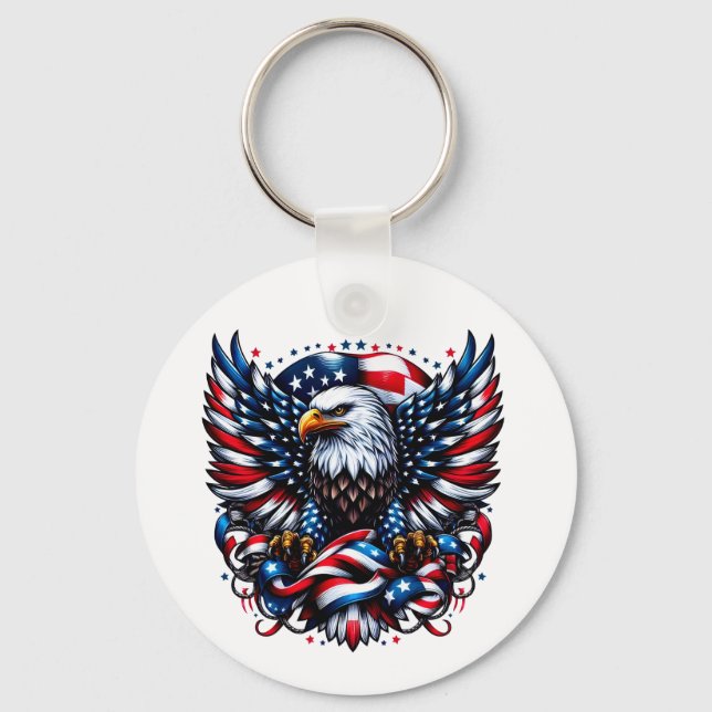 CHAVEIRO de Sinalizador EUA (Frente)