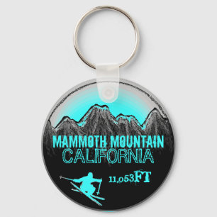 chaveiro de ski Mammoth Mountain California
