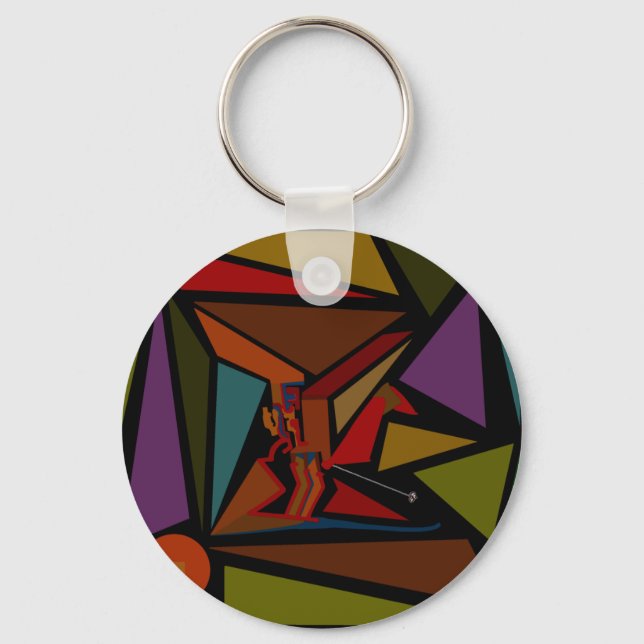 Chaveiro de Skier sem cabeça (Frente)