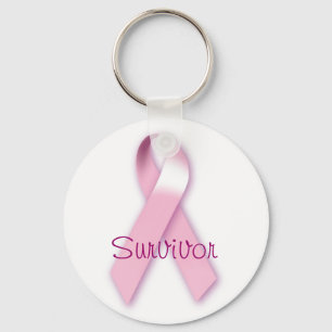 Chaveiro de Sobrevivência de Fita Rosa