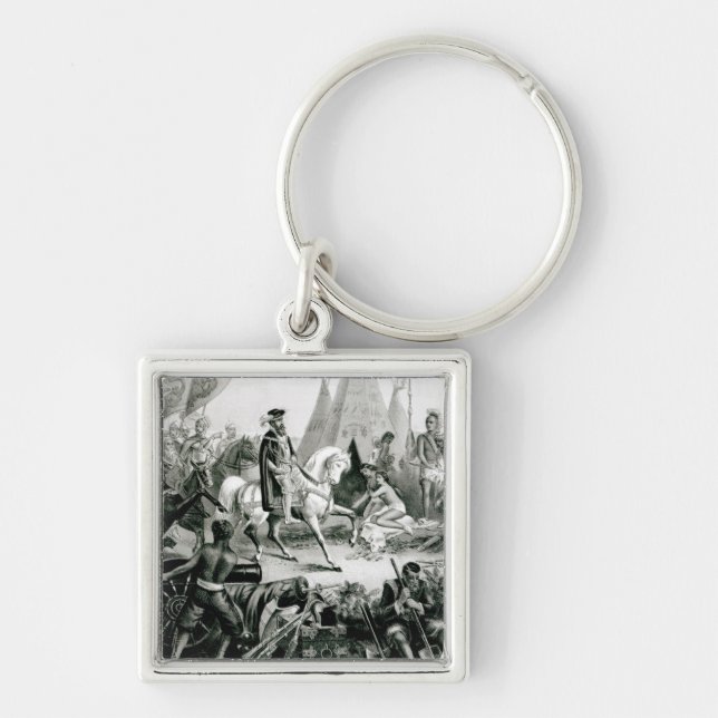 Chaveiro De Soto Discovering o Mississippi (Frente)