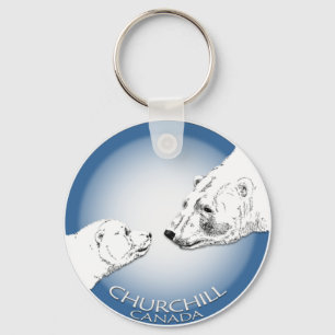 Chaveiro de Souvenir Urso Polar Chuchill