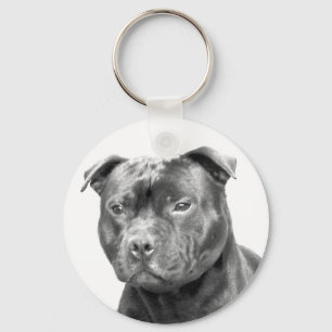 Chaveiro de Staffordshire bull terrier
