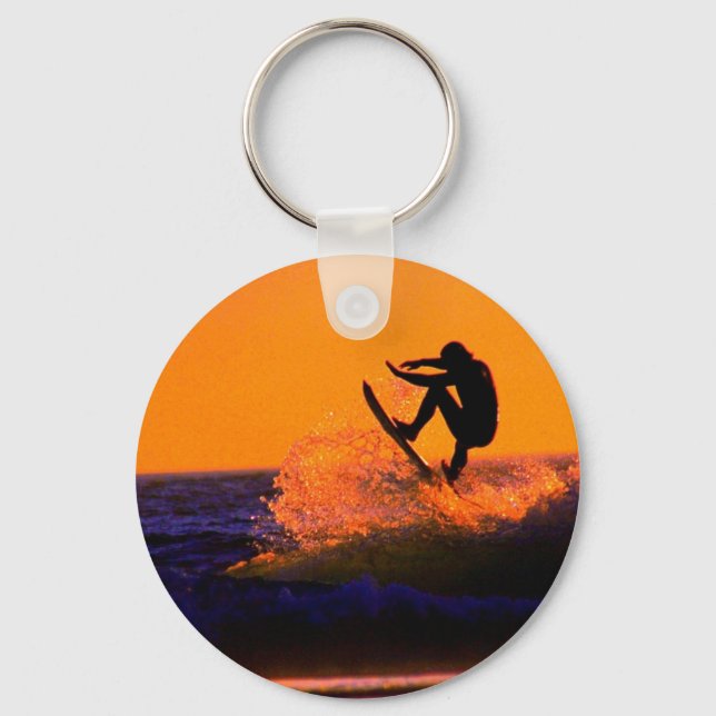 Chaveiro de Surfer Sunset (Frente)