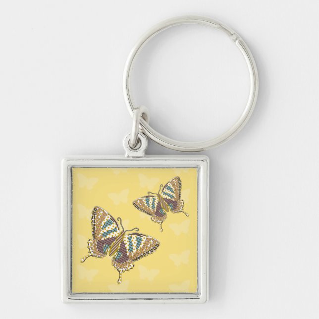Chaveiro de Swallowtail Asteca (Frente)