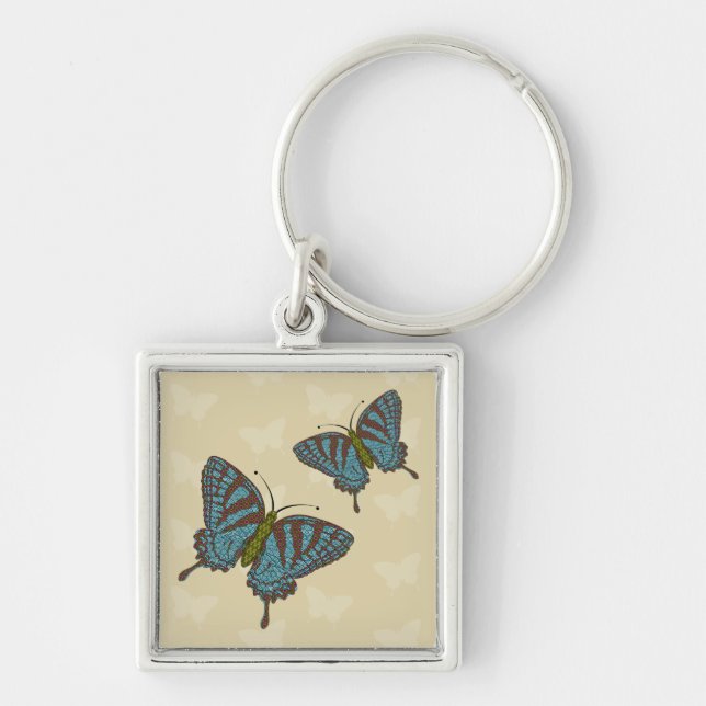 Chaveiro de Swallowtail Japonês (Frente)