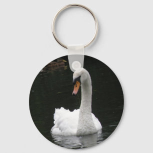 Chaveiro de Swan Branco