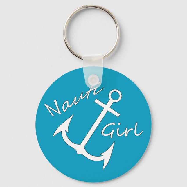 Chaveiro de Teal Nauti Rapariga Náutica (Frente)