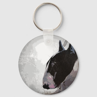 Chaveiro de teclas do estilo urbano Bull Terrier e