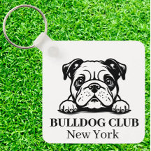 Chaveiro de Tema do Clube Personalizado do Buldogu