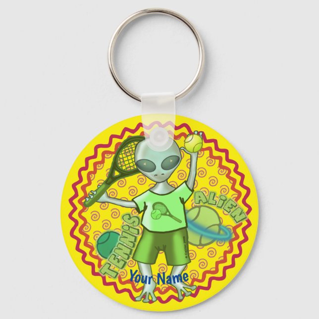 Chaveiro de Tênis Alien (Frente)