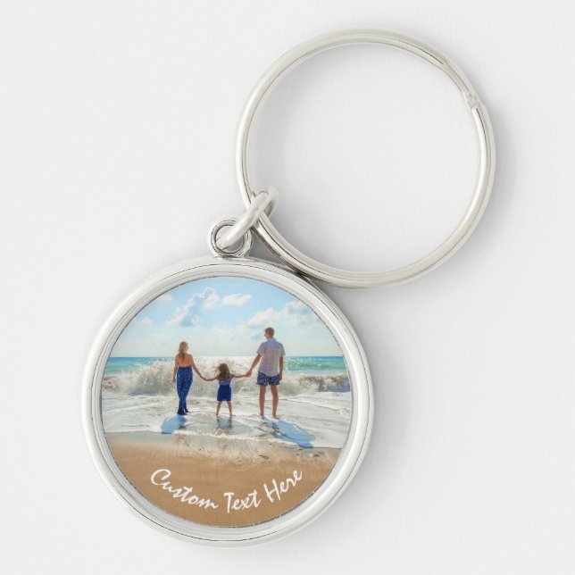 Chaveiro de Texto Fotográfico Personalizado Oferec (Frente)