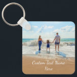 Chaveiro de Texto Fotográfico Personalizado Oferta<br><div class="desc">Foto e texto personalizados - Design único - Família personalizada/amigos ou presente pessoal - Adicione seu texto e foto - Redimensionar e mover elementos com a ferramenta Personalização! Escolha fonte / tamanho / cor! Boa Sorte - Seja Feliz :)</div>
