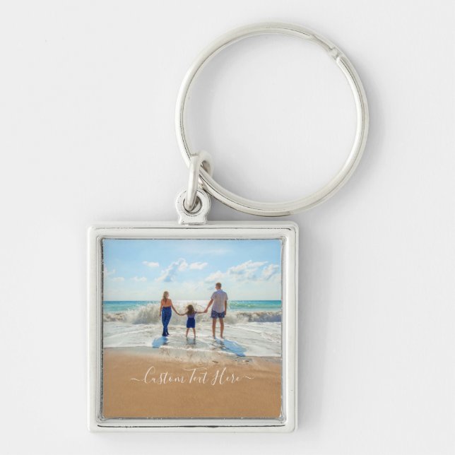 Chaveiro de Texto Fotográfico Personalizado - Suas (Frente)