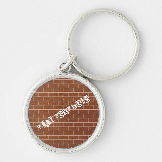 Chaveiro de Texto Personalizado Oferta de Design d (Frente)