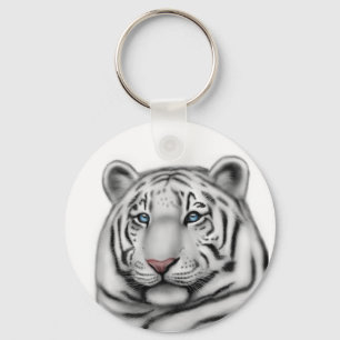 Chaveiro de Tigre Branco Regal