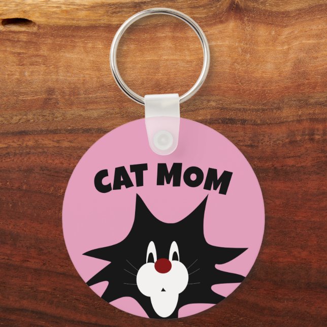 CHAVEIRO DE TINTA MOM CAT (Frente)