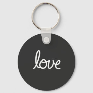 Chaveiro de Tipografia de Amor
