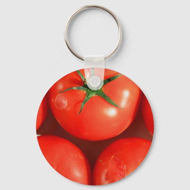 Chaveiro de tomate vermelho (Frente)