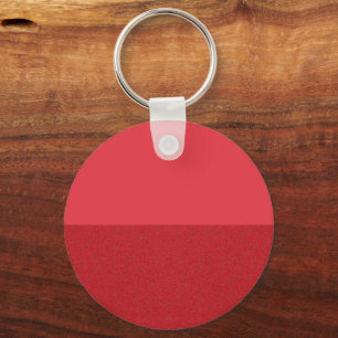 Chaveiro de Tomato Vermelho de Textura Dupla - Per