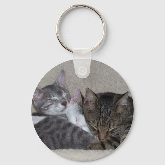 Chaveiro de três gatos (Frente)